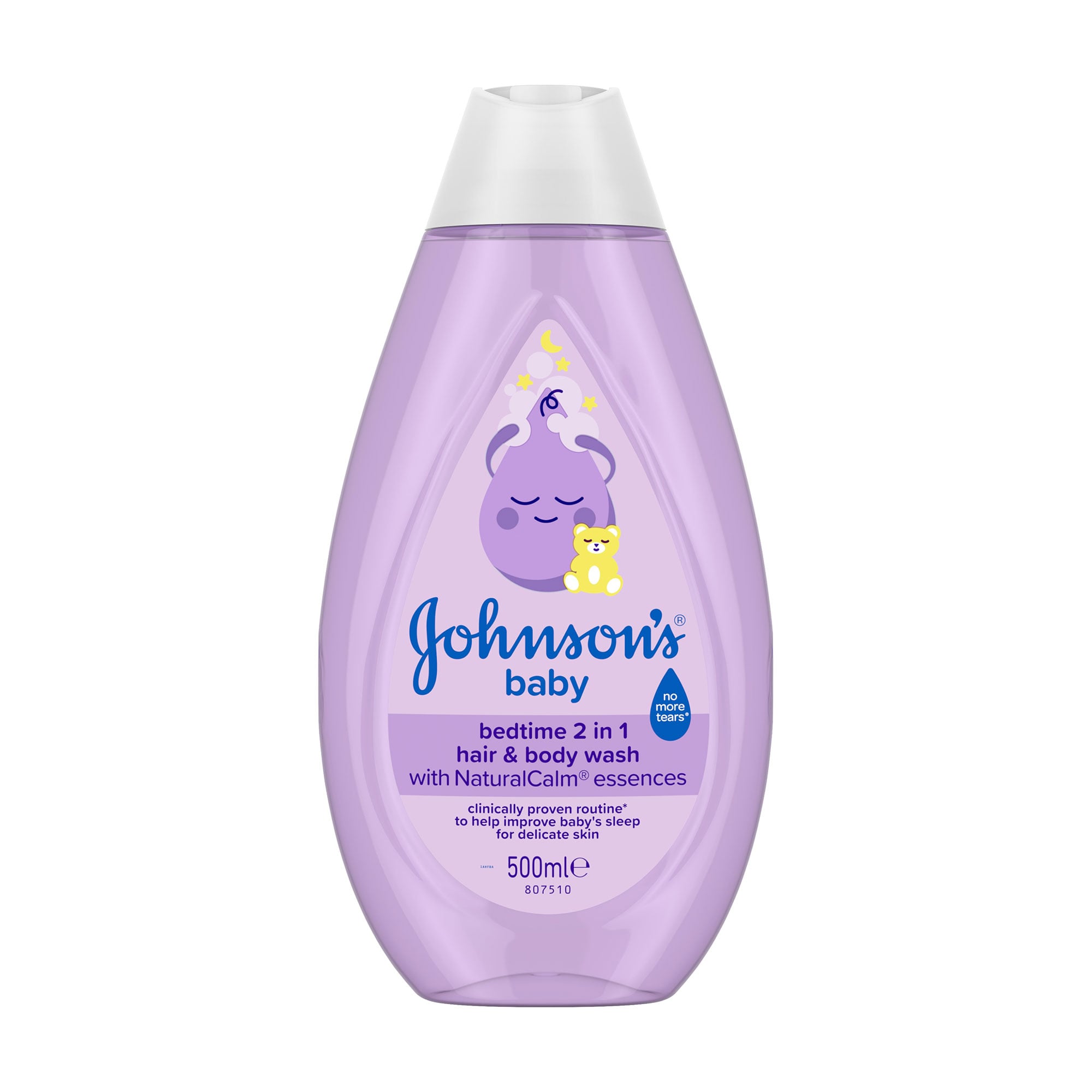 Дитячий шампунь та гель для купання JOHNSON’S Baby 2 в 1 Перед сном, 300 мл